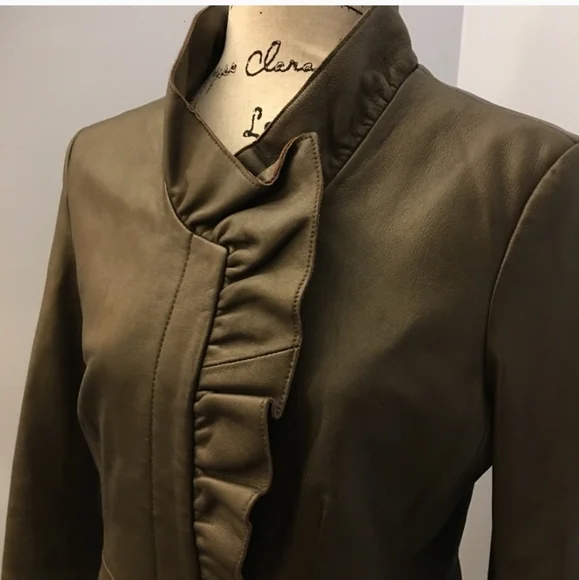 ❤️ Begatelle leather jacket - Picture 3 of 10